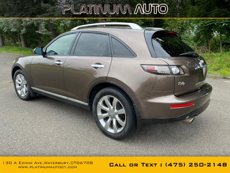 2007 Infiniti FX35 4dr AWD, available for sale in Waterbury, Connecticut | Platinum Auto Care. Waterbury, Connecticut 2007 Infiniti FX35 4dr AWD, available for sale in Waterbury, Connecticut | Platinum Auto Care. Waterbury, Connecticut