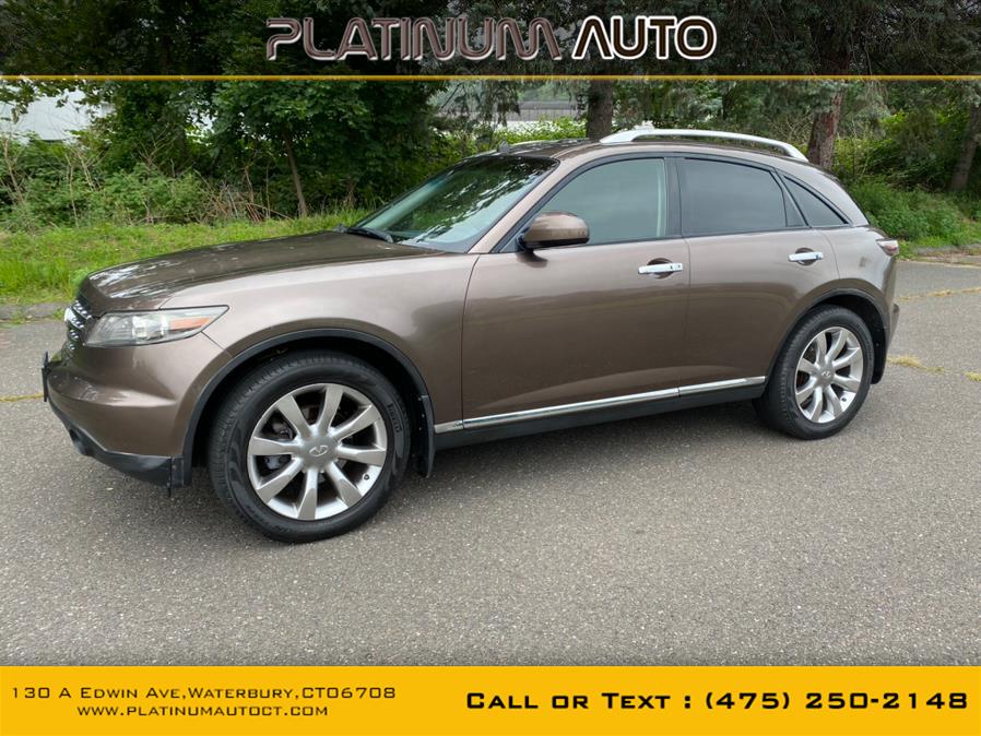 2007 Infiniti FX35 4dr AWD, available for sale in Waterbury, Connecticut | Platinum Auto Care. Waterbury, Connecticut 2007 Infiniti FX35 4dr AWD, available for sale in Waterbury, Connecticut | Platinum Auto Care. Waterbury, Connecticut