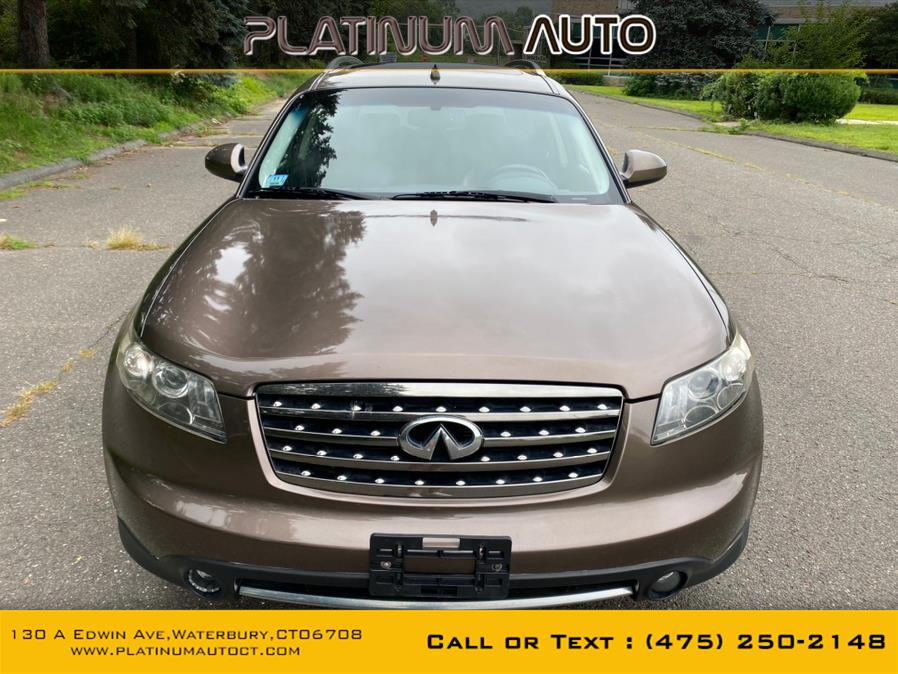 2007 Infiniti FX35 4dr AWD, available for sale in Waterbury, Connecticut | Platinum Auto Care. Waterbury, Connecticut 2007 Infiniti FX35 4dr AWD, available for sale in Waterbury, Connecticut | Platinum Auto Care. Waterbury, Connecticut