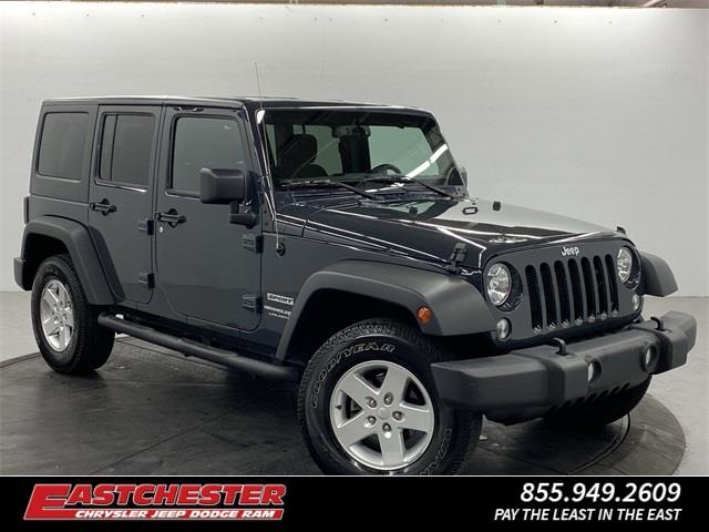2018 Jeep Wrangler Jk Unlimited Sport, available for sale in Bronx, New York | Eastchester Motor Cars. Bronx, New York