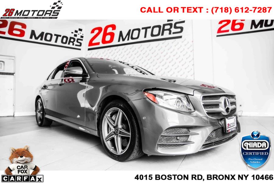 Used Mercedes-Benz E-Class E 300 4MATIC Sedan 2018 | 26 Motors Corp. Bronx, New York Used Mercedes-Benz E-Class E 300 4MATIC Sedan 2018 | 26 Motors Corp. Bronx, New York