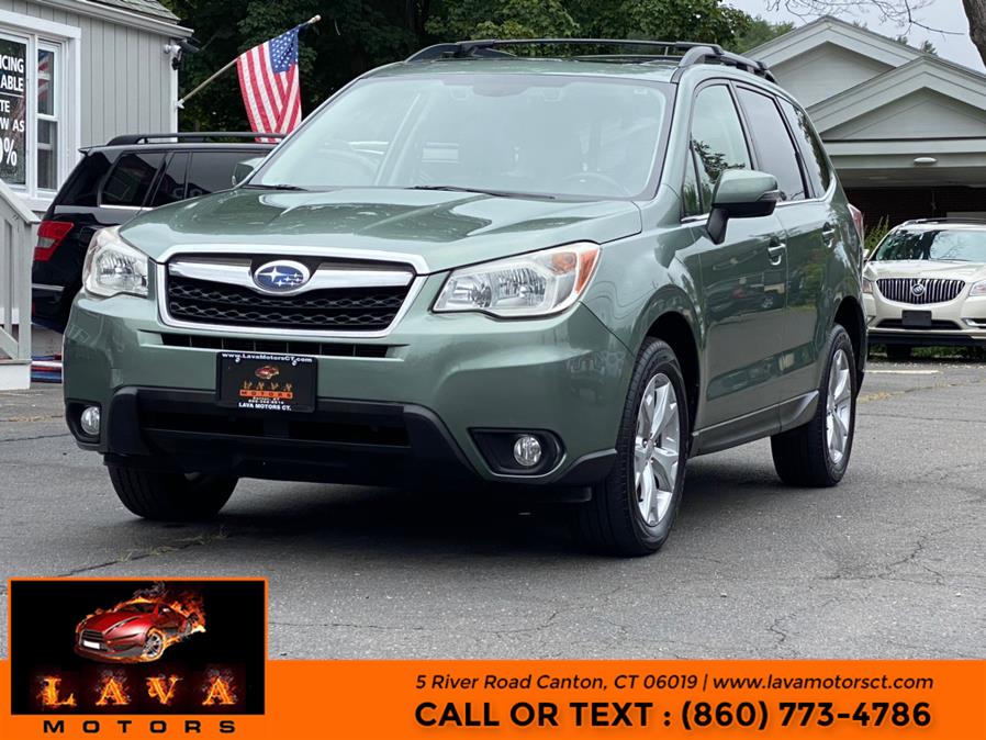2014 Subaru Forester 4dr Auto 2.5i Touring PZEV, available for sale in Canton, Connecticut | Lava Motors. Canton, Connecticut