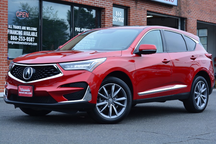2019 Acura RDX AWD w/Technology Pkg, available for sale in ENFIELD, Connecticut | Longmeadow Motor Cars. ENFIELD, Connecticut