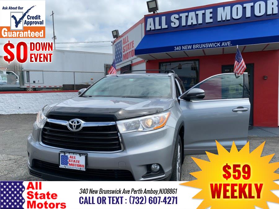 2014 Toyota Highlander AWD 4dr V6 XLE (Natl), available for sale in Perth Amboy, New Jersey | All State Motor Inc. Perth Amboy, New Jersey 2014 Toyota Highlander AWD 4dr V6 XLE (Natl), available for sale in Perth Amboy, New Jersey | All State Motor Inc. Perth Amboy, New Jersey