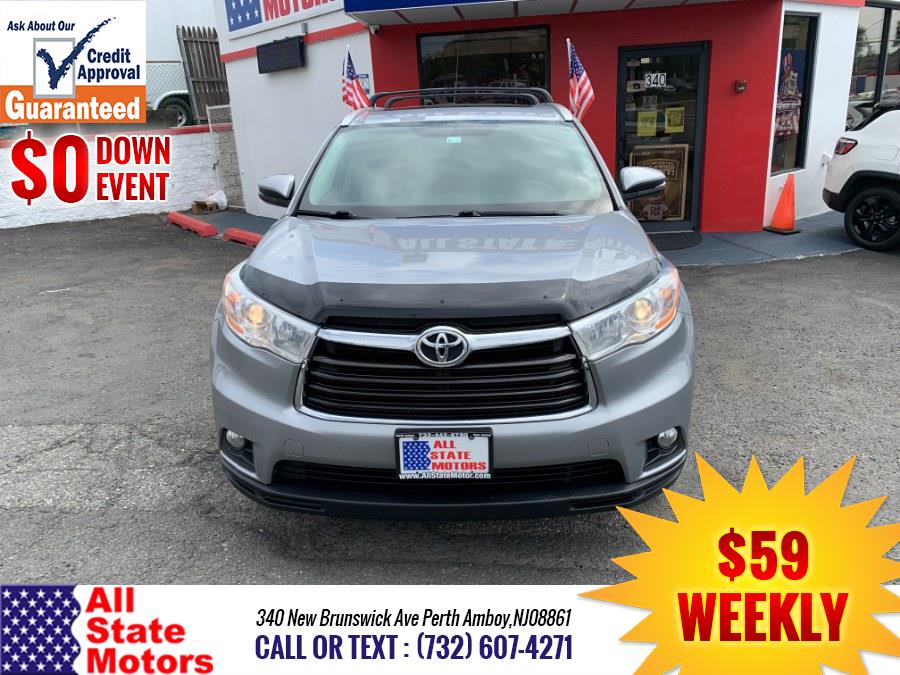 2014 Toyota Highlander AWD 4dr V6 XLE (Natl), available for sale in Perth Amboy, New Jersey | All State Motor Inc. Perth Amboy, New Jersey 2014 Toyota Highlander AWD 4dr V6 XLE (Natl), available for sale in Perth Amboy, New Jersey | All State Motor Inc. Perth Amboy, New Jersey
