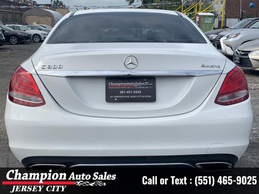 Used Mercedes-Benz C-Class 4dr Sdn C300 4MATIC 2015 | Champion Auto Sales of JC. Jersey City, New Jersey Used Mercedes-Benz C-Class 4dr Sdn C300 4MATIC 2015 | Champion Auto Sales of JC. Jersey City, New Jersey