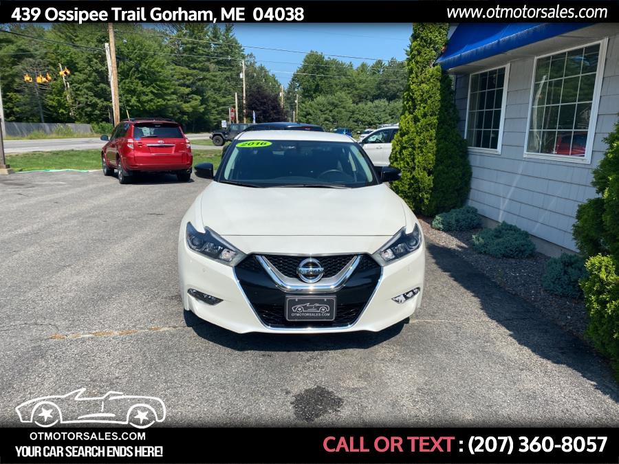 Used Nissan Maxima 4dr Sdn 3.5 SV 2016 | Ossipee Trail Motor Sales. Gorham, Maine Used Nissan Maxima 4dr Sdn 3.5 SV 2016 | Ossipee Trail Motor Sales. Gorham, Maine