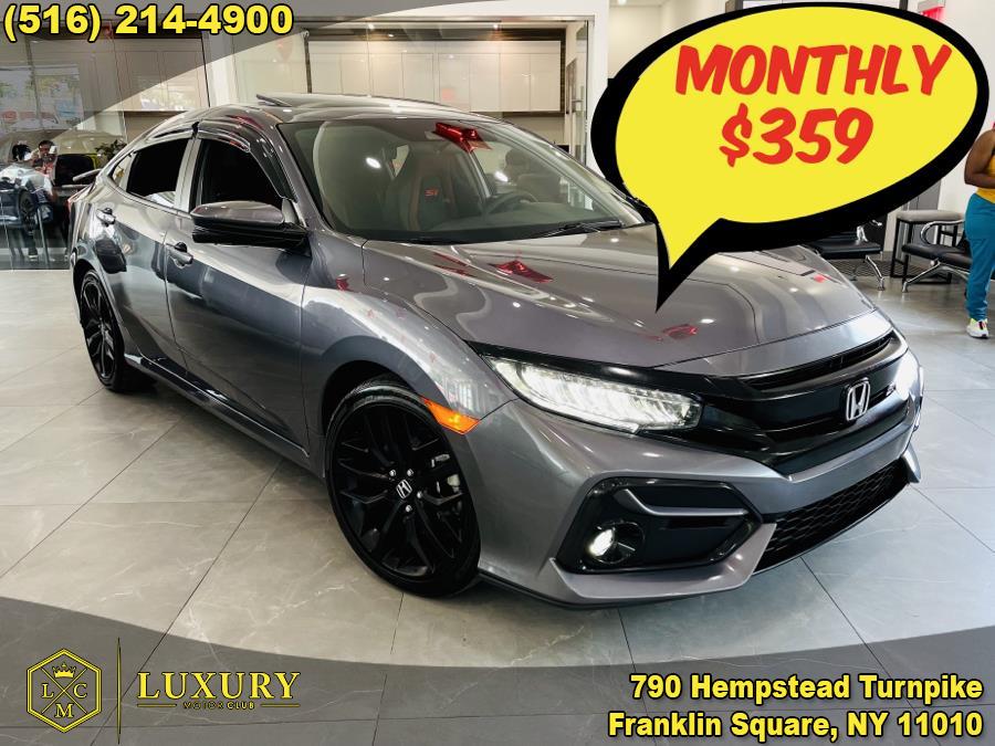 2020 Honda Civic Si Sedan Manual w/Summer Tires, available for sale in Franklin Square, New York | Luxury Motor Club. Franklin Square, New York