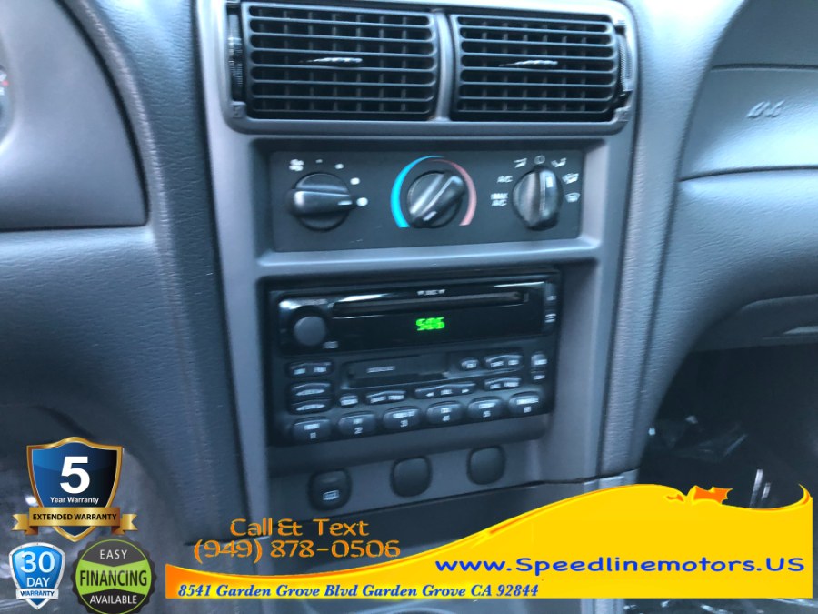 Used Ford Mustang 2dr Cpe Deluxe 2001 | Speedline Motors. Garden Grove, California Used Ford Mustang 2dr Cpe Deluxe 2001 | Speedline Motors. Garden Grove, California