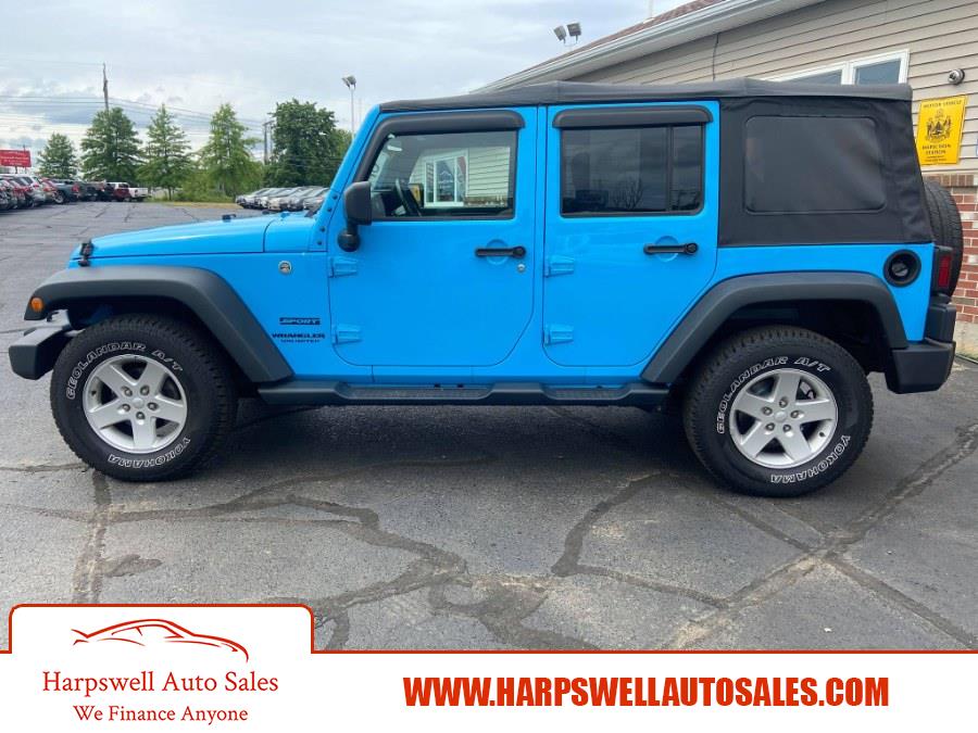 Used Jeep Wrangler Unlimited Sport 4x4 2017 | Harpswell Auto Sales Inc. Harpswell, Maine Used Jeep Wrangler Unlimited Sport 4x4 2017 | Harpswell Auto Sales Inc. Harpswell, Maine