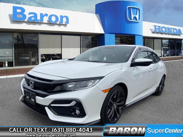 2021 Honda Civic Hatchback Sport, available for sale in Patchogue, New York | Baron Supercenter. Patchogue, New York