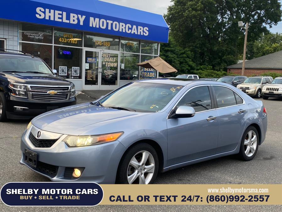 2009 Acura TSX 4dr Sdn Auto Tech Pkg, available for sale in Springfield, Massachusetts | Shelby Motor Cars. Springfield, Massachusetts