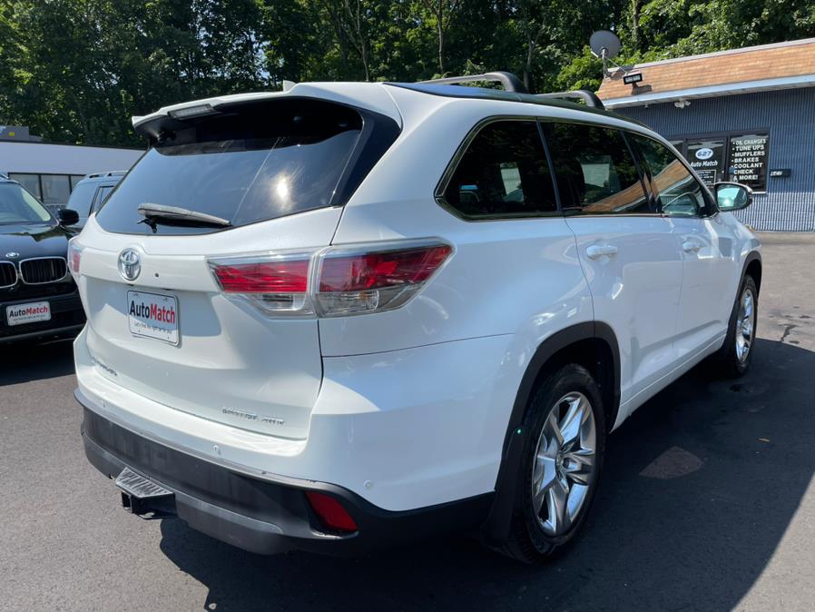 Used Toyota Highlander AWD 4dr V6 Limited (Natl) 2015 | Auto Match LLC. Waterbury, Connecticut Used Toyota Highlander AWD 4dr V6 Limited (Natl) 2015 | Auto Match LLC. Waterbury, Connecticut