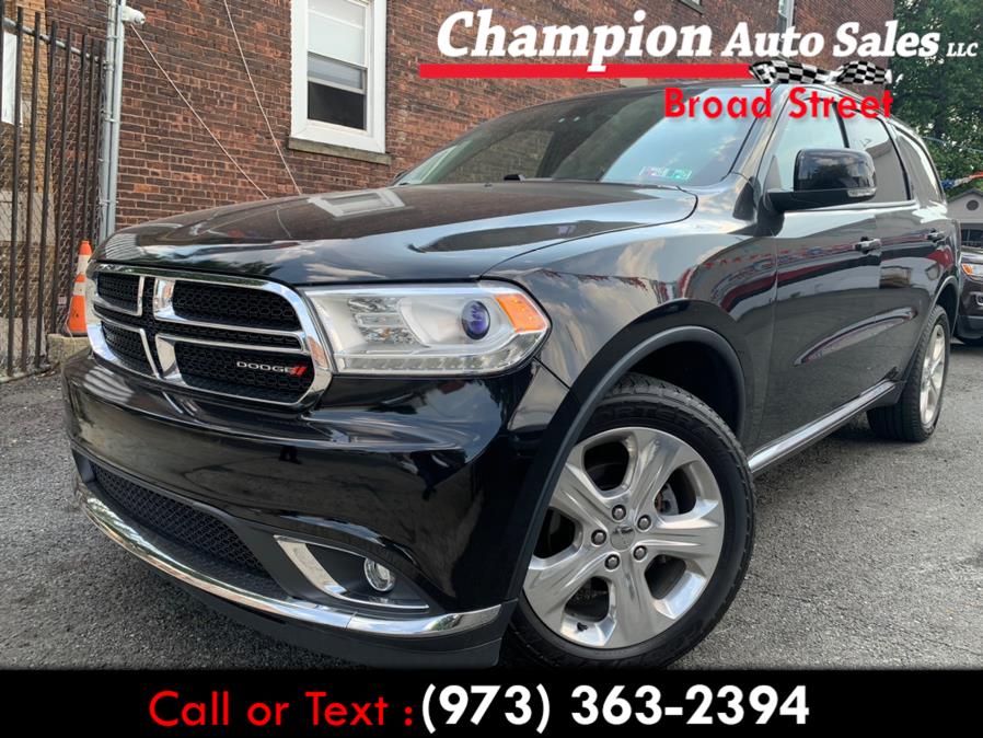 2015 Dodge Durango AWD 4dr Limited, available for sale in Newark, New Jersey | Champion Auto Sales. Newark, New Jersey