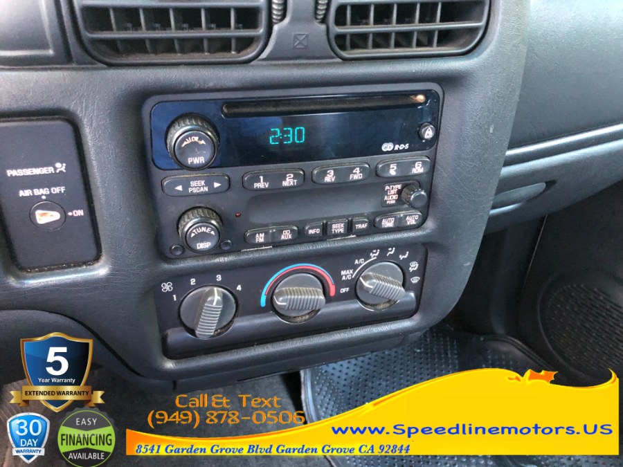 Used GMC Sonoma Ext Cab 123" WB SLS 2002 | Speedline Motors. Garden Grove, California Used GMC Sonoma Ext Cab 123" WB SLS 2002 | Speedline Motors. Garden Grove, California