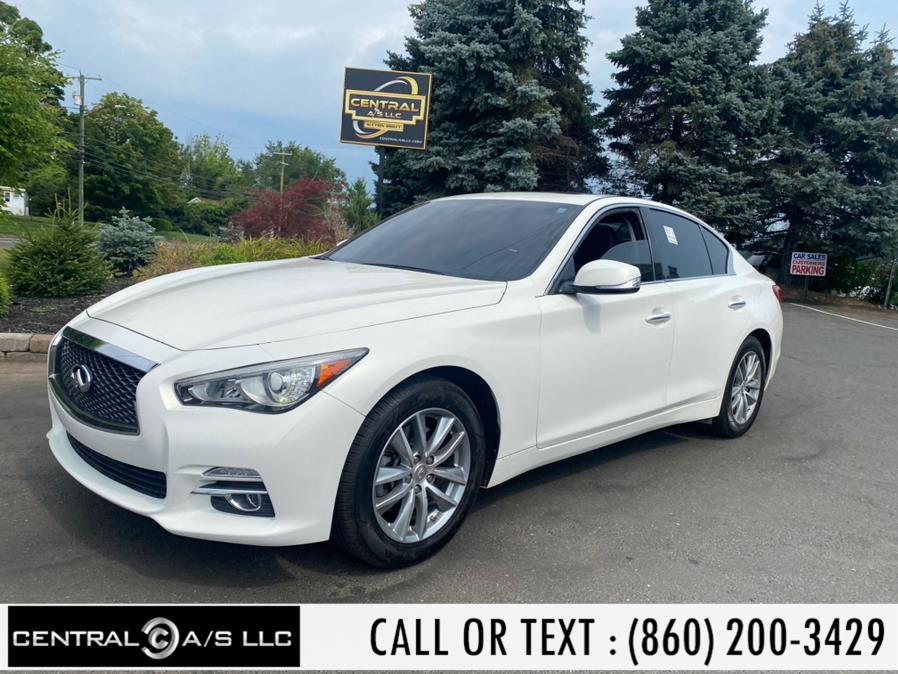 2015 INFINITI Q50 4dr Sdn Sport AWD, available for sale in East Windsor, Connecticut | Central A/S LLC. East Windsor, Connecticut