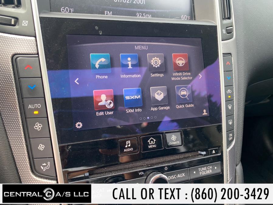 2015 INFINITI Q50 4dr Sdn Sport AWD, available for sale in East Windsor, Connecticut | Central A/S LLC. East Windsor, Connecticut 2015 INFINITI Q50 4dr Sdn Sport AWD, available for sale in East Windsor, Connecticut | Central A/S LLC. East Windsor, Connecticut