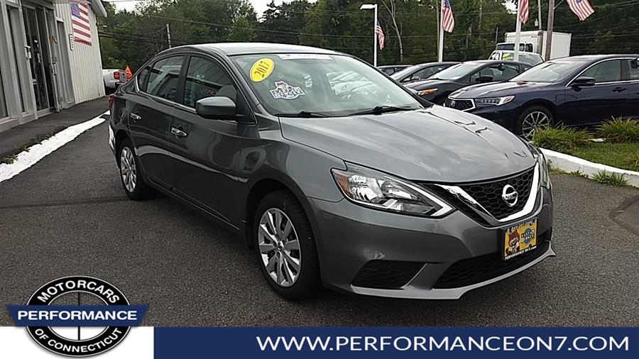 2017 Nissan Sentra S CVT, available for sale in Wilton, Connecticut | Performance Motor Cars Of Connecticut LLC. Wilton, Connecticut