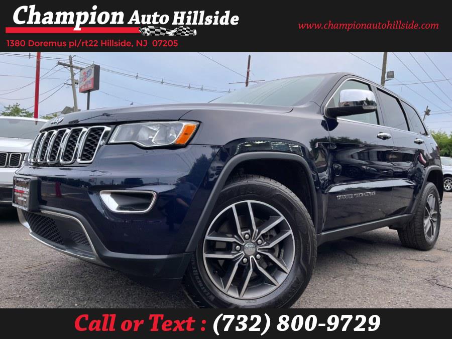 2017 Jeep Grand Cherokee Limited 4x4, available for sale in Hillside, New Jersey | Champion Auto Sales. Hillside, New Jersey