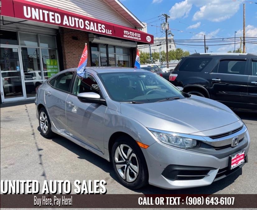 Used Honda Civic LX 2018 | United Auto Sale. Newark, New Jersey