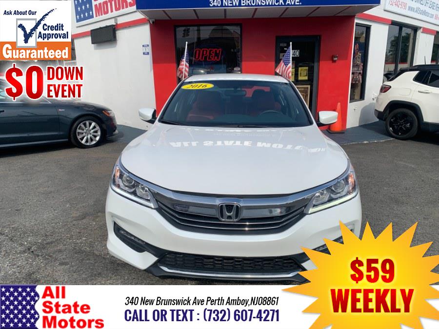2016 Honda Accord Sedan 4dr I4 CVT Sport, available for sale in Perth Amboy, New Jersey | All State Motor Inc. Perth Amboy, New Jersey 2016 Honda Accord Sedan 4dr I4 CVT Sport, available for sale in Perth Amboy, New Jersey | All State Motor Inc. Perth Amboy, New Jersey