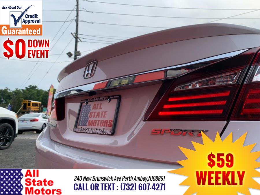 2016 Honda Accord Sedan 4dr I4 CVT Sport, available for sale in Perth Amboy, New Jersey | All State Motor Inc. Perth Amboy, New Jersey 2016 Honda Accord Sedan 4dr I4 CVT Sport, available for sale in Perth Amboy, New Jersey | All State Motor Inc. Perth Amboy, New Jersey