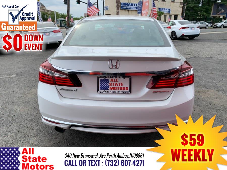 2016 Honda Accord Sedan 4dr I4 CVT Sport, available for sale in Perth Amboy, New Jersey | All State Motor Inc. Perth Amboy, New Jersey 2016 Honda Accord Sedan 4dr I4 CVT Sport, available for sale in Perth Amboy, New Jersey | All State Motor Inc. Perth Amboy, New Jersey