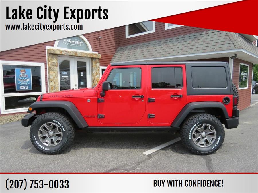 Used Jeep Wrangler Unlimited Rubicon 4x4 4dr SUV 2016 | Lake City Exports Inc. Auburn, Maine Used Jeep Wrangler Unlimited Rubicon 4x4 4dr SUV 2016 | Lake City Exports Inc. Auburn, Maine