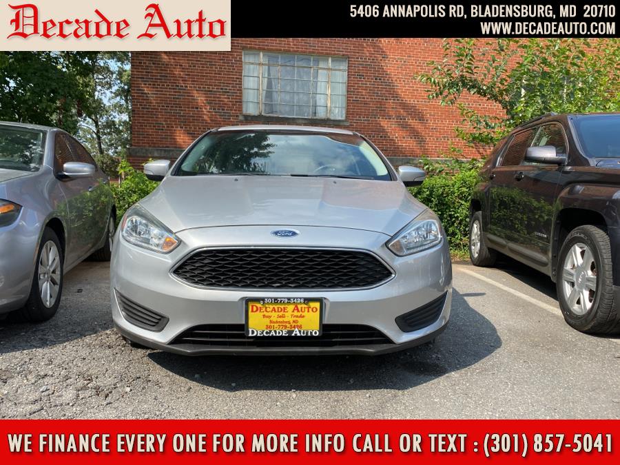 2016 Ford Focus 4dr Sdn SE, available for sale in Bladensburg, Maryland | Decade Auto. Bladensburg, Maryland