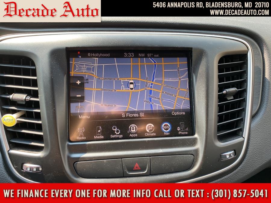 Used Chrysler 200 Touring FWD 2017 | Decade Auto. Bladensburg, Maryland Used Chrysler 200 Touring FWD 2017 | Decade Auto. Bladensburg, Maryland