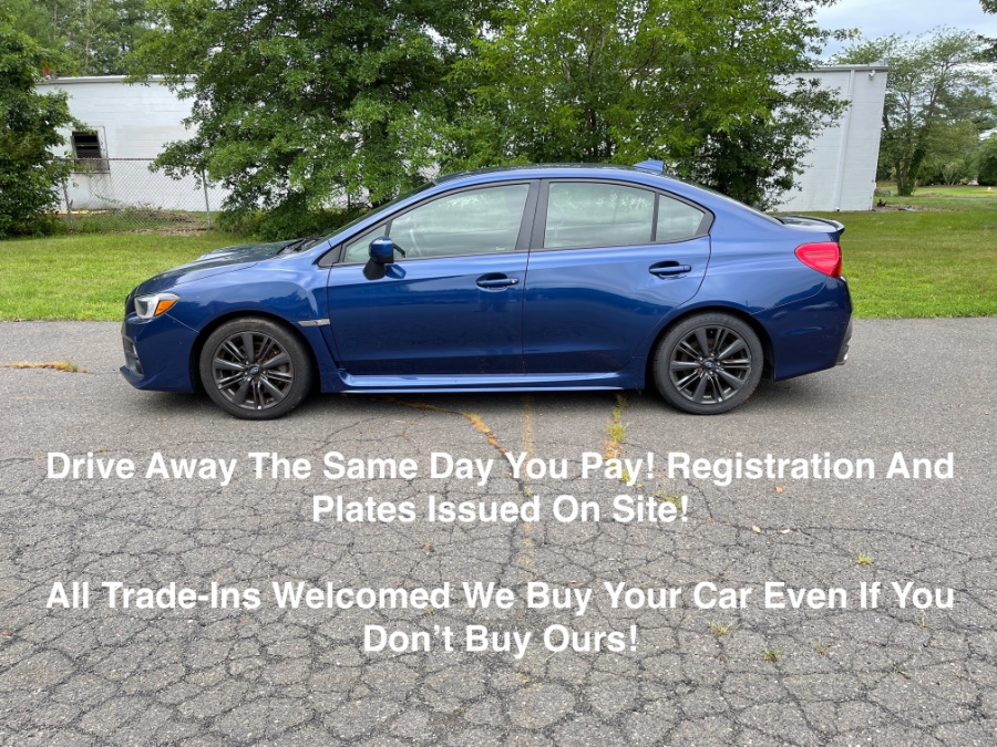 2015 Subaru WRX 4dr Sdn Man Limited, available for sale in Plainville, Connecticut | Farmington Auto Park LLC. Plainville, Connecticut 2015 Subaru WRX 4dr Sdn Man Limited, available for sale in Plainville, Connecticut | Farmington Auto Park LLC. Plainville, Connecticut