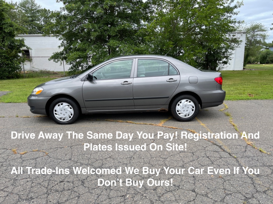 Used Toyota Corolla 4dr Sdn CE Manual (Natl) 2005 | Farmington Auto Park LLC. Plainville, Connecticut Used Toyota Corolla 4dr Sdn CE Manual (Natl) 2005 | Farmington Auto Park LLC. Plainville, Connecticut