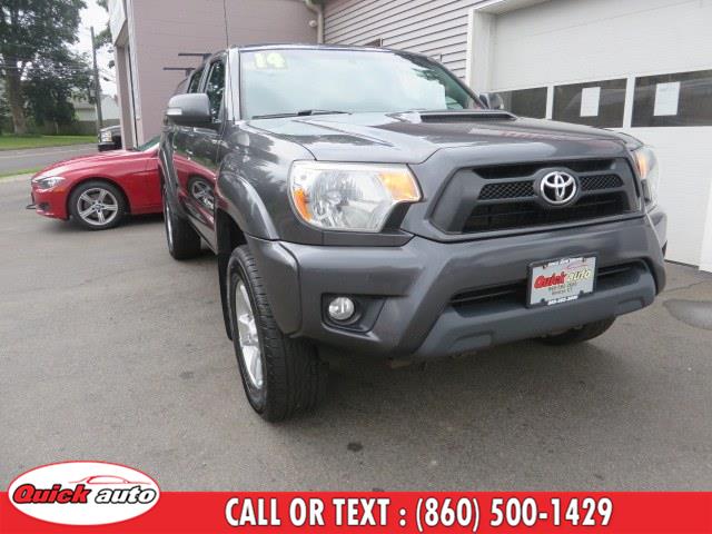 2014 Toyota Tacoma 4WD Double Cab V6 AT (Natl), available for sale in Bristol, Connecticut | Quick Auto LLC. Bristol, Connecticut