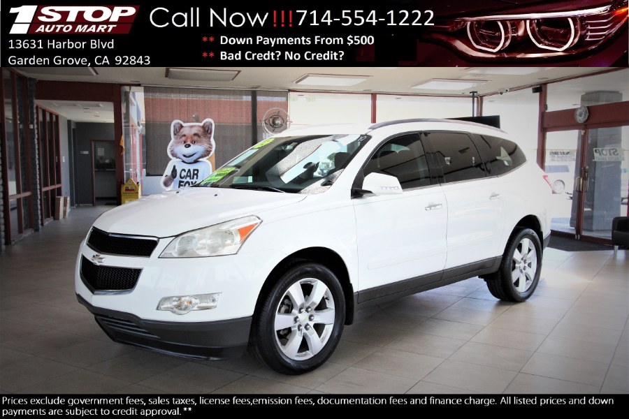 2012 Chevrolet Traverse LT w/1LT, available for sale in Garden Grove, California | 1 Stop Auto Mart Inc.. Garden Grove, California