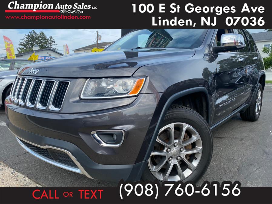 2015 Jeep Grand Cherokee 4WD 4dr Limited, available for sale in Linden, New Jersey | Champion Used Auto Sales. Linden, New Jersey