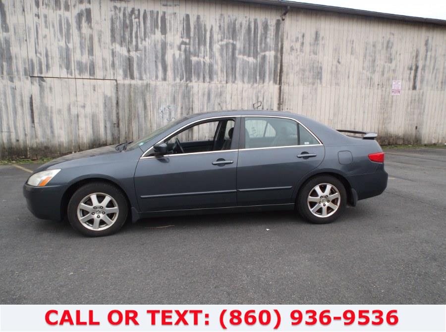 Used Honda Accord Sdn EX-L V6 AT with NAVI 2005 | Lee Motors Sales Inc. Hartford, Connecticut Used Honda Accord Sdn EX-L V6 AT with NAVI 2005 | Lee Motors Sales Inc. Hartford, Connecticut