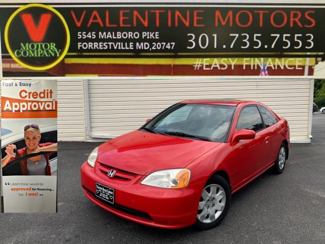 2002 Honda Civic EX, available for sale in Forestville, Maryland | Valentine Motor Company. Forestville, Maryland 2002 Honda Civic EX, available for sale in Forestville, Maryland | Valentine Motor Company. Forestville, Maryland