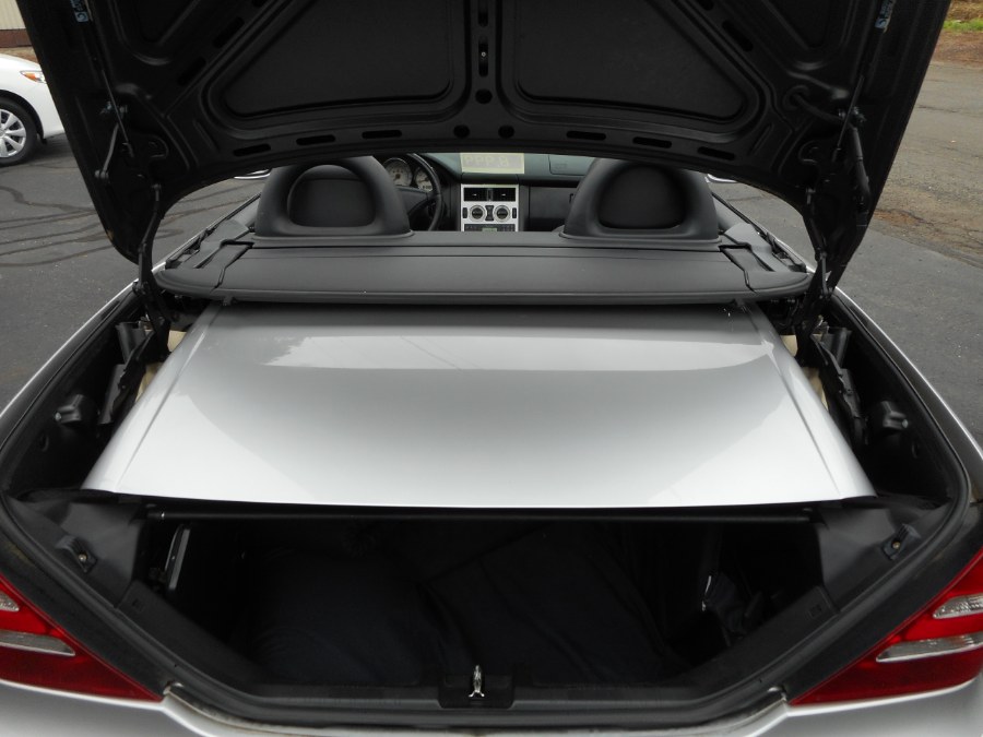 2003 Mercedes-Benz SLK-Class 2dr Kompressor Roadster 2.3L, available for sale in Newington, Connecticut | Wholesale Motorcars LLC. Newington, Connecticut 2003 Mercedes-Benz SLK-Class 2dr Kompressor Roadster 2.3L, available for sale in Newington, Connecticut | Wholesale Motorcars LLC. Newington, Connecticut