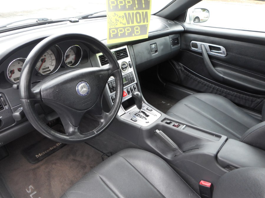 2003 Mercedes-Benz SLK-Class 2dr Kompressor Roadster 2.3L, available for sale in Newington, Connecticut | Wholesale Motorcars LLC. Newington, Connecticut 2003 Mercedes-Benz SLK-Class 2dr Kompressor Roadster 2.3L, available for sale in Newington, Connecticut | Wholesale Motorcars LLC. Newington, Connecticut