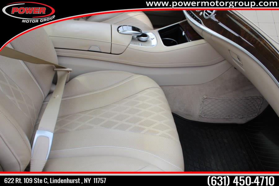 2015 Mercedes-Benz S-Class 4dr Sdn S550 4MATIC, available for sale in Lindenhurst, New York | Power Motor Group. Lindenhurst, New York 2015 Mercedes-Benz S-Class 4dr Sdn S550 4MATIC, available for sale in Lindenhurst, New York | Power Motor Group. Lindenhurst, New York