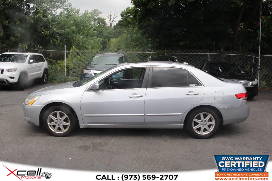 2004 Honda Accord EX Auto V6 w/Leather EX Auto V6 w/Leather/XM, available for sale in Paterson, New Jersey | Xcell Motors LLC. Paterson, New Jersey 2004 Honda Accord EX Auto V6 w/Leather EX Auto V6 w/Leather/XM, available for sale in Paterson, New Jersey | Xcell Motors LLC. Paterson, New Jersey