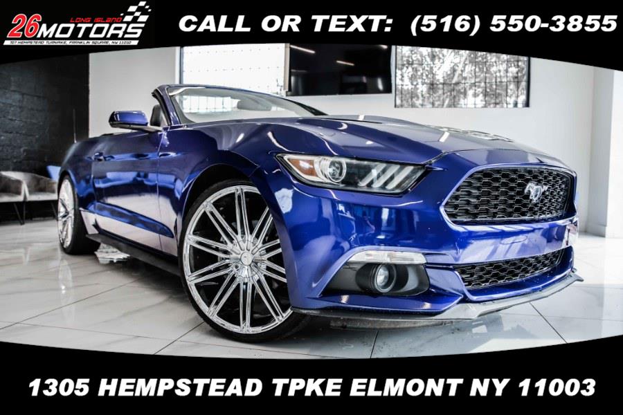 Used Ford Mustang 2dr Conv EcoBoost Premium 2016 | 26 Motors Long Island. ELMONT, New York Used Ford Mustang 2dr Conv EcoBoost Premium 2016 | 26 Motors Long Island. ELMONT, New York