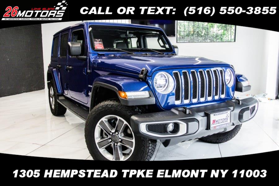 Used Jeep Wrangler Unlimited Sahara 4x4 2020 | 26 Motors Long Island. ELMONT, New York Used Jeep Wrangler Unlimited Sahara 4x4 2020 | 26 Motors Long Island. ELMONT, New York