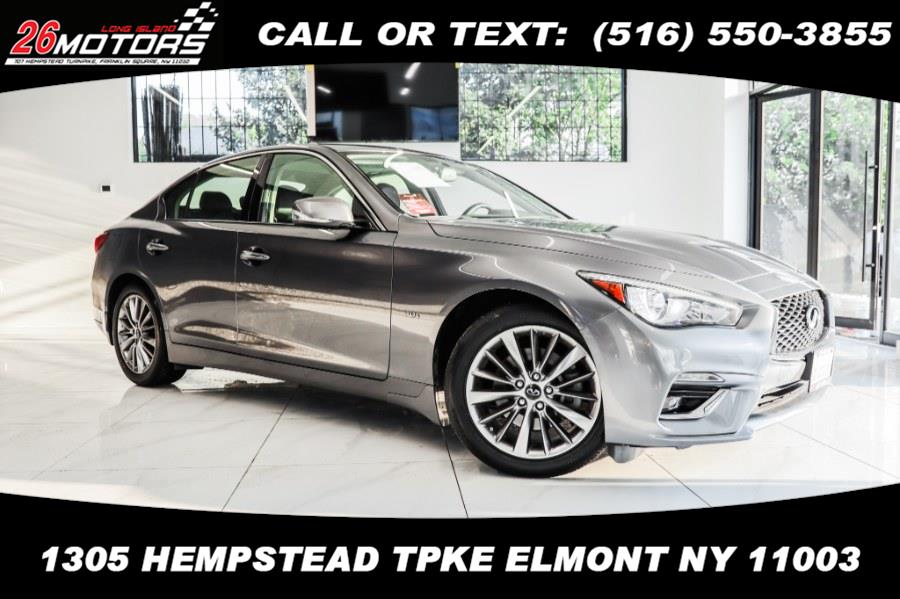 Used INFINITI Q50 3.0t LUXE AWD 2018 | 26 Motors Long Island. ELMONT, New York Used INFINITI Q50 3.0t LUXE AWD 2018 | 26 Motors Long Island. ELMONT, New York