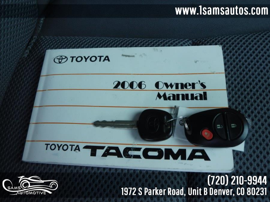 2006 Toyota Tacoma Access 128" V6 Auto 4WD, available for sale in Denver, Colorado | Sam's Automotive. Denver, Colorado 2006 Toyota Tacoma Access 128" V6 Auto 4WD, available for sale in Denver, Colorado | Sam's Automotive. Denver, Colorado