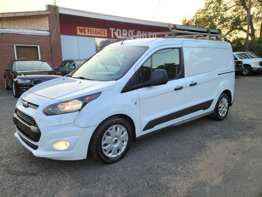 2016 Ford Transit Connect LWB XLT With Shelves & Roof Rack Cargo, available for sale in East Windsor, Connecticut | Toro Auto. East Windsor, Connecticut