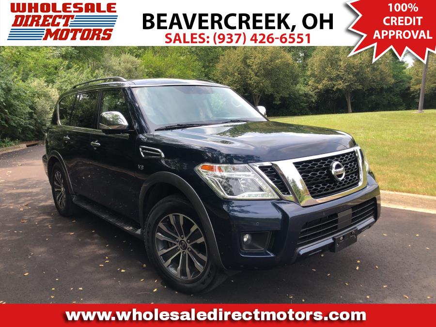 2018 Nissan Armada 4x4 SL, available for sale in Beavercreek, Ohio | Wholesale Direct Motors. Beavercreek, Ohio