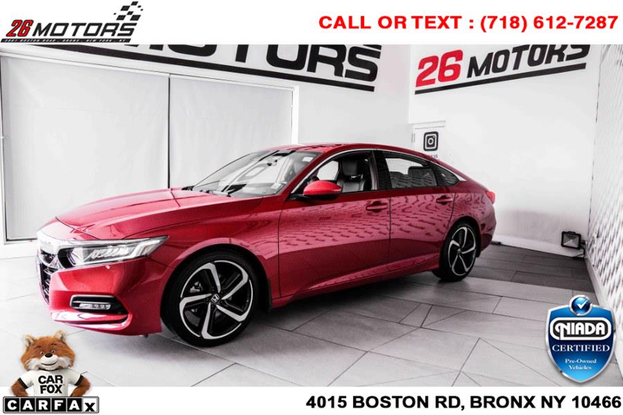 Used Honda Accord Sedan Sport 1.5T CVT 2018 | 26 Motors Corp. Bronx, New York Used Honda Accord Sedan Sport 1.5T CVT 2018 | 26 Motors Corp. Bronx, New York