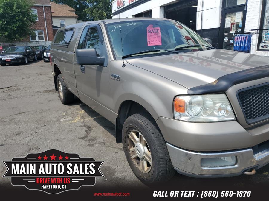 Used Ford F-150 Reg Cab 145" XLT 4WD 2004 | Main Auto Sales LLC. Hartford, Connecticut Used Ford F-150 Reg Cab 145" XLT 4WD 2004 | Main Auto Sales LLC. Hartford, Connecticut
