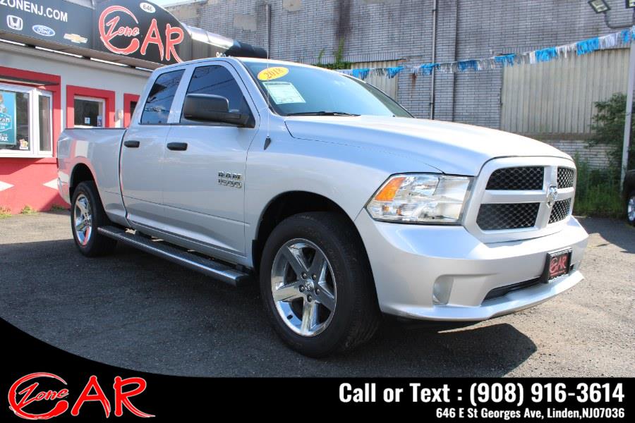 Used Ram 1500 Express 4x4 Quad Cab 6''4" Box 2018 | Car Zone. Linden, New Jersey Used Ram 1500 Express 4x4 Quad Cab 6''4" Box 2018 | Car Zone. Linden, New Jersey